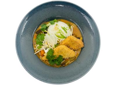 Tofu katsu kari