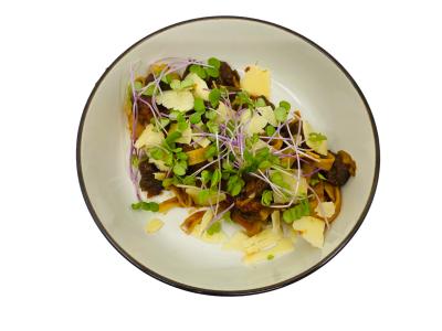 Tagliatelle s jelením ragú,